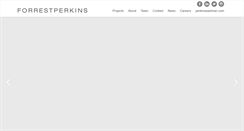 Desktop Screenshot of forrestperkins.com